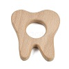 Natural Beech Wooden Baby Teething Toys WOOD-U003-07-3