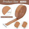 5M Folding PU Leather Flat Cord OCOR-WH20012-14D-05-2