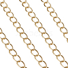 Decorative Chain Aluminium Twisted Chains Curb Chains CHA-TA0001-07G-17