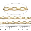 Rack Plating Brass Oval Link Chains CHC-G023-10G-2