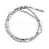 Electroplated Synthetic Non-magnetic Hematite Beads Strands G-J211-A10-01-3