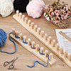 Adjustable Wooden Knitting Loom Frame TOOL-WH0166-044-2