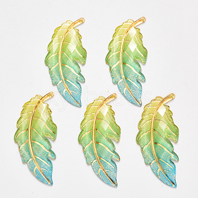 Transparent Acrylic Big Pendants X-TACR-R140-03H-1