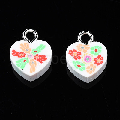 Handmade Polymer Clay Charms CLAY-N006-46D-1