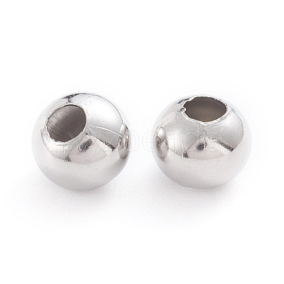 Tarnish Resistant 304 Stainless Steel Beads STAS-G230-P06-1