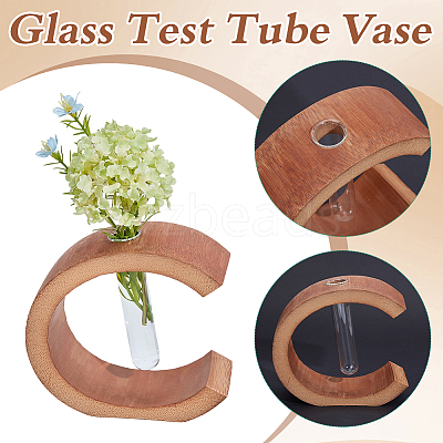 Glass Hydroponic Vase AJEW-WH0709-388A-1