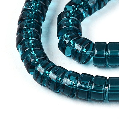 Transparent Glass Beads Strands GLAA-N026-3x6mm-T04-1