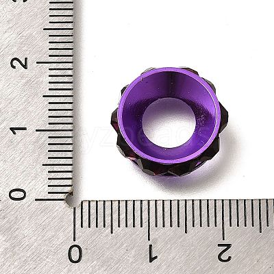 Brass Rhinestone Spacer Beads KK-M313-44D-02-1