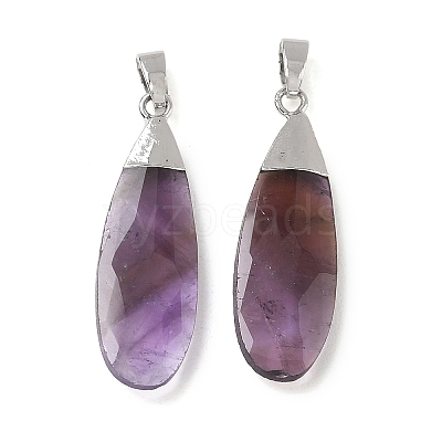 Natural Amethyst Pendants GG-CBA9F30-03P-01-1