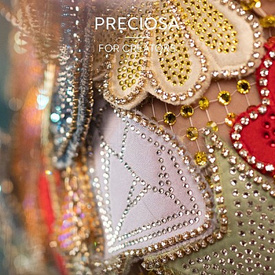 Preciosa® MAXIMA Crystal No Hotfix Flatback Stones Y-PRC-NSS6-80250-1