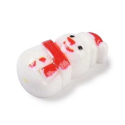 Opaque Christmas Theme Resin Cabochons LS-RESI-H162-06K-1