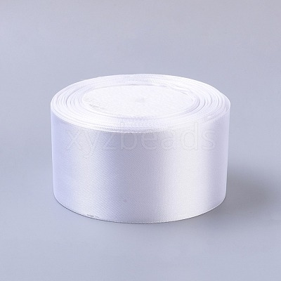 2 inch(50mm) White Satin Ribbon Wedding Sewing DIY X-RC50MMY-001-1
