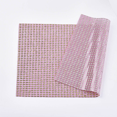 Glitter Hotfix Resin Rhinestone RB-T012-20B-1