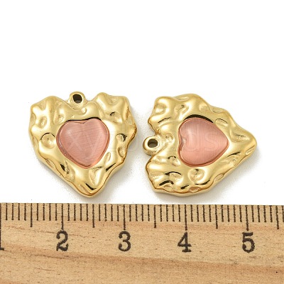 304 Stainless Steel Pendants STAS-L022-046G-02-1