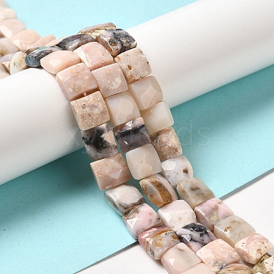 Natural Pink Opal Beads Strands G-C109-A14-02-1