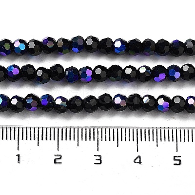 Opaque Glass Beads Strands EGLA-A035-P4mm-L18-1