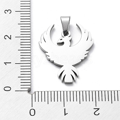 Non-Tarnish 304 Stainless Steel Pendants STAS-D036-13P-1