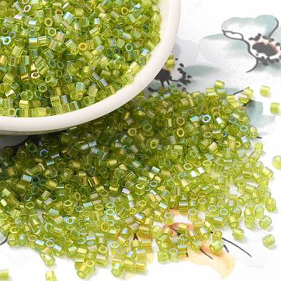 Transparent Colours AB Glass Seed Beads SEED-S042-19B-01-1