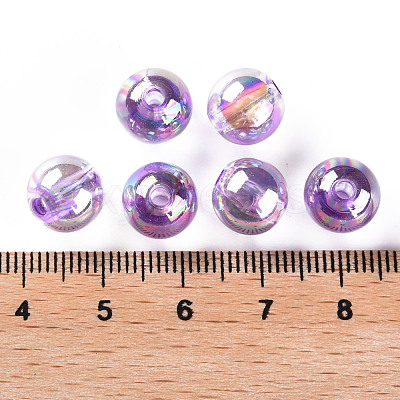 Transparent Acrylic Beads MACR-S370-B10mm-746-1