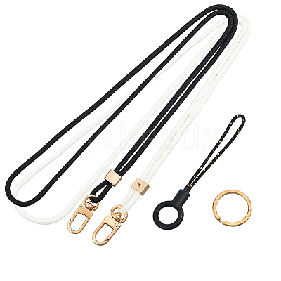 2Pcs Polyester Mobile Straps HJEW-GF0001-65-1