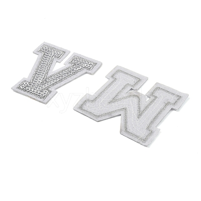 26Pcs Polyester Clothing Patches DIY-XCP0003-36-1