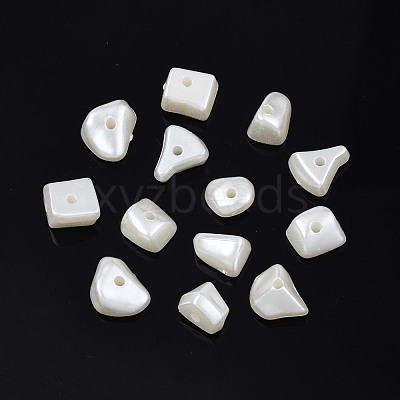 ABS Plastic Imitation Pearl Beads KY-T023-020-1