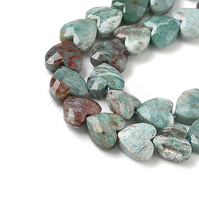 Natural Chrysocolla Beads Strands G-D316-B01-1