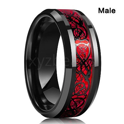 Dragon Alloy Finger Rings for Men FS-WGF8AF7-01-1