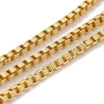 Rack Plating Brass Chains CHC-H107-01G-1