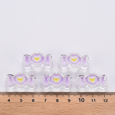 Transparent Acrylic Beads LS-MACR-S374-05A-01-1