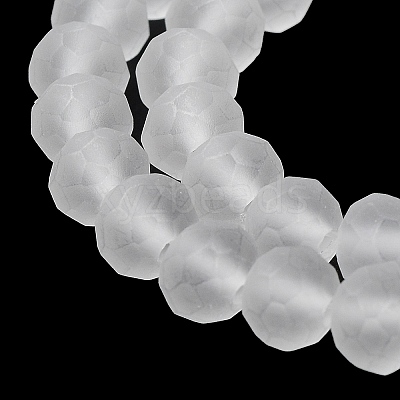 Transparent Glass Beads Strands EGLA-A034-T10mm-MD19-1