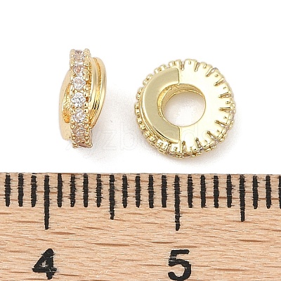 Brass Spacer Beads KK-Z094-14G-1