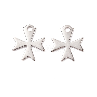 Non-Tarnish 304 Stainless Steel Charms STAS-C043-49P-01-1
