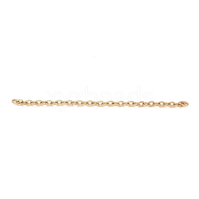 Ion Plating(IP) 304 Stainless Steel Cable Chains CHS-WH0007-01B-G-1