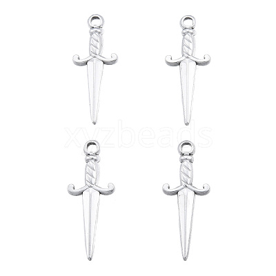 Non-Tarnish 201 Stainless Steel Pendants STAS-N098-246P-1