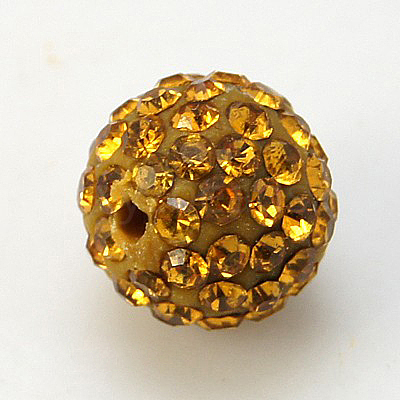 Pave Disco Ball Beads RB-H258-10MM-203-1