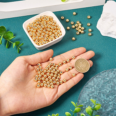 Rack Plating Brass Beads KK-TA0001-88G-05-1