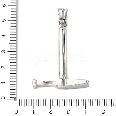 304 Stainless Steel Pendants LS-STAS-P443-01P-1
