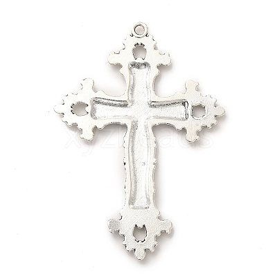 Tibetan Style Alloy Big Pendants FIND-C023-09AS-1