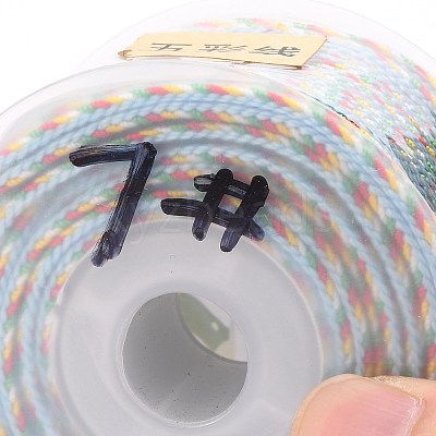 Multi-Color Decorative Braided Nylon Cord NWIR-Z003-E03-1