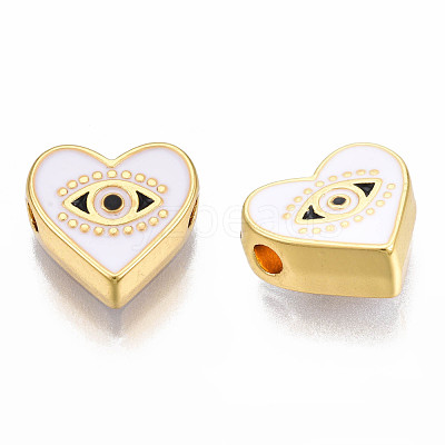 Rack Plating Alloy Enamel Pendants PALLOY-N172-066-1