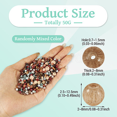 227Pcs Glass Seed Beads SEED-TA0001-58C-1