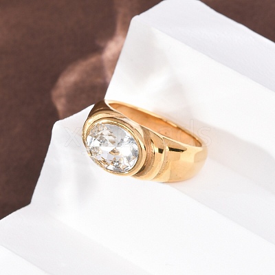 304 Stainless Steel Finger Rings RJEW-F201-02G-02-1