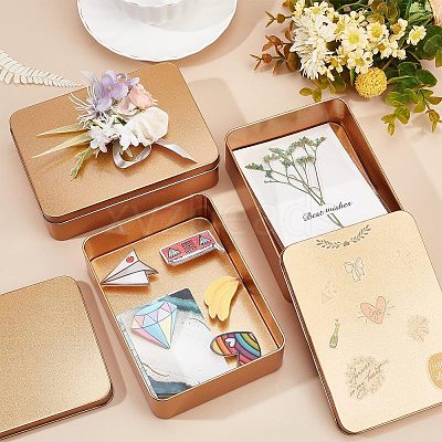 Rectangular Empty Tinplate Boxes CON-OC0001-06MG-1
