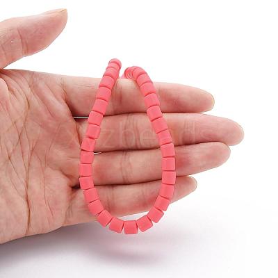 Polymer Clay Bead Strands CLAY-T001-C21-1
