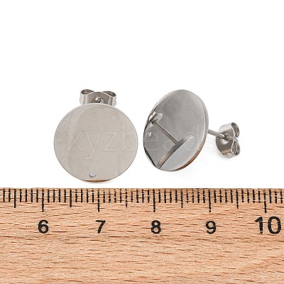 304 Stainless Steel Stud Earring Findings STAS-H436-21P-05-1