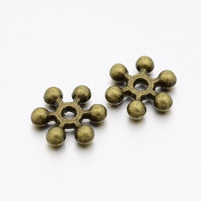 Zinc Alloy Beads Spacers PALLOY-Q063-AB-1