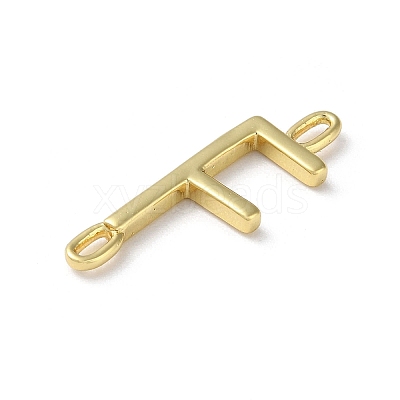 Rack Plating Brass Connector Charms KK-P245-07G-F-1