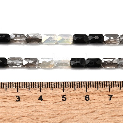 Electroplate Glass Beads Strands EGLA-D300-05-02-1
