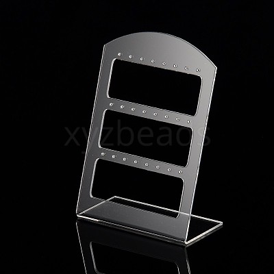Organic Glass Earring Display Racks EDIS-N001-02B-1